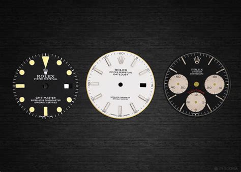 rolex watch face names